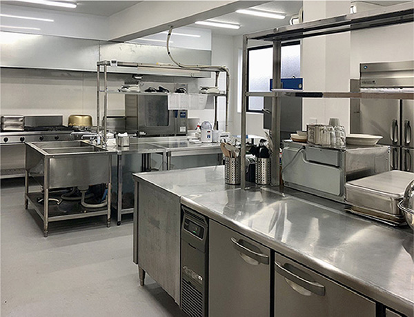 専用キッチンの内観